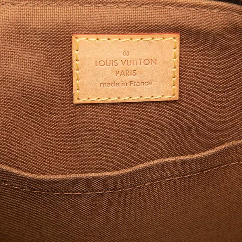 Louis Vuitton Monogram Palermo PM Brown Very good condition - Box View