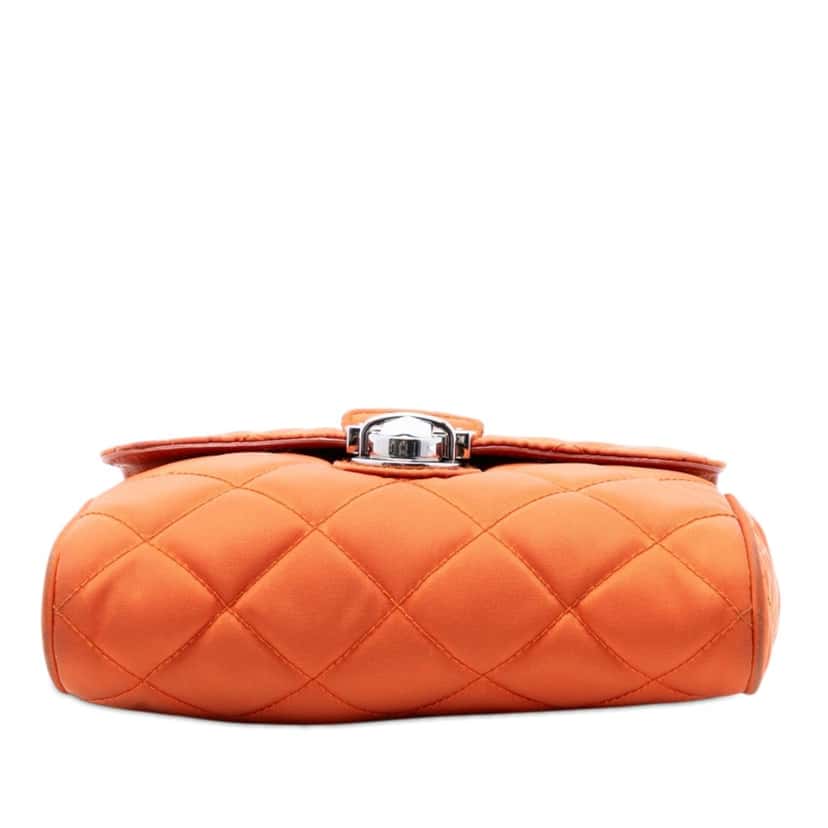 Prada Impuntu Tessuto Chain Crossbody Orange Very good condition - Inside View