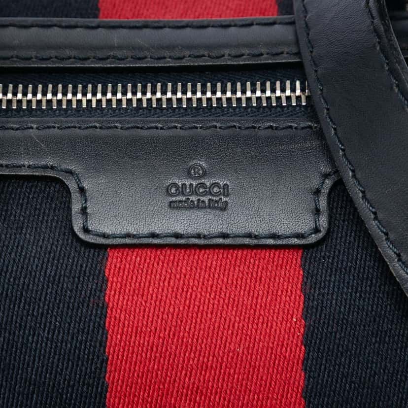 Gucci Medium GG Canvas Web Joy Boston Bag Beige Very good condition - Box View