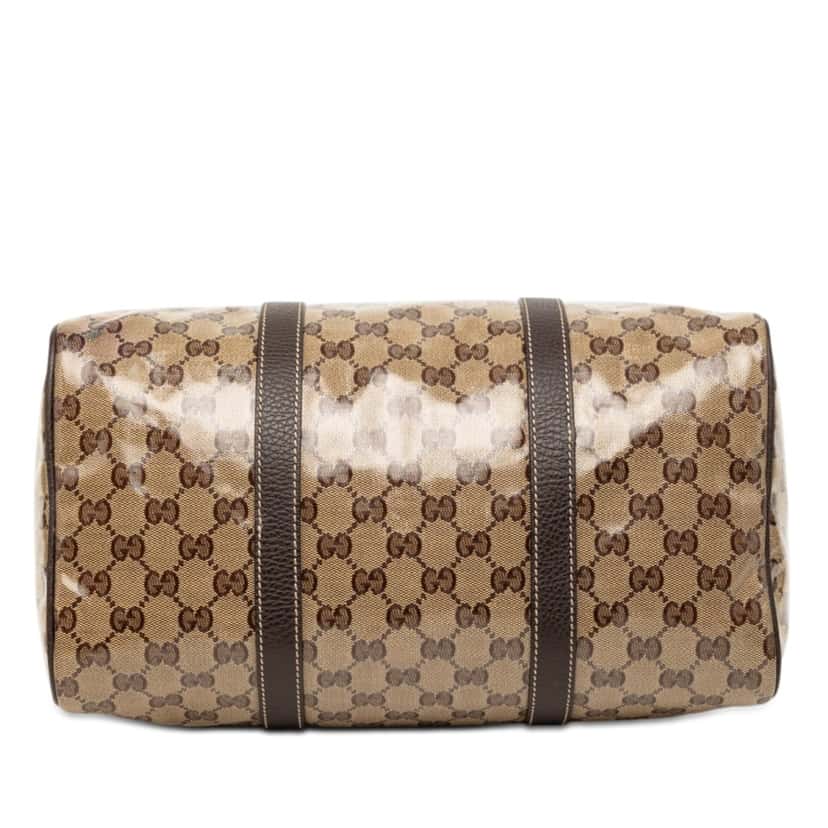 Gucci Medium GG Crystal Joy Boston Bag Beige Very good condition - Inside View
