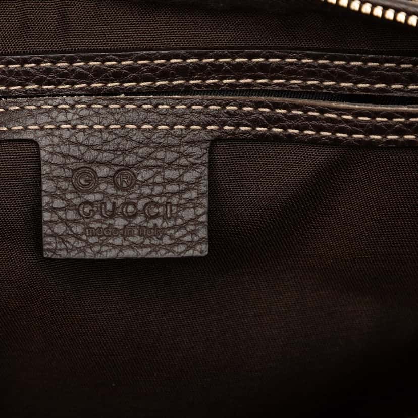 Gucci Medium GG Crystal Joy Boston Bag Beige Very good condition - Box View