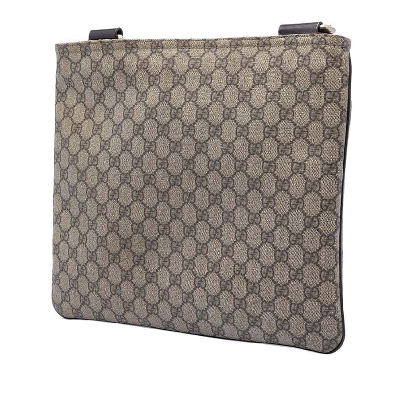 Gucci GG Supreme Crossbody Beige Very good condition - Back View