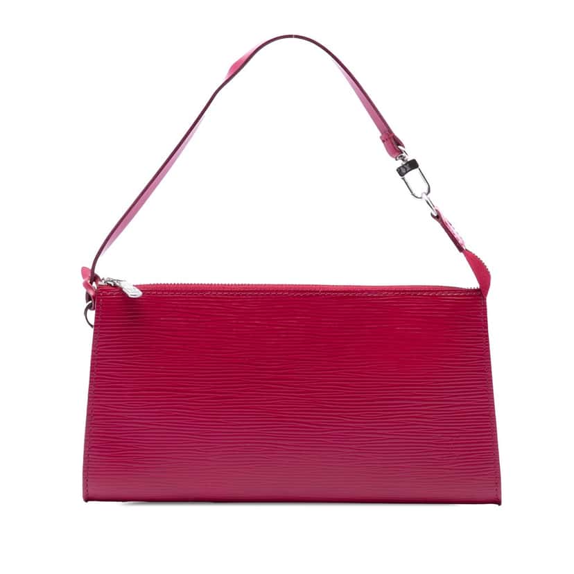 Louis Vuitton Epi Pochette Accessoires Red Leather Very good condition - Front View
