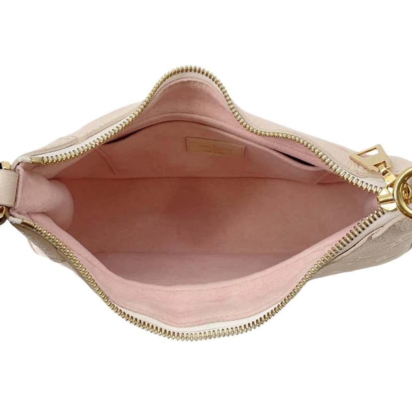Louis Vuitton Tricolor Monogram Empreinte Bagatelle Beige Leather Very good condition - Model View