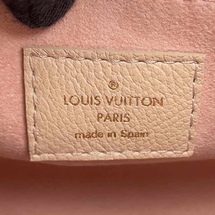 Louis Vuitton Tricolor Monogram Empreinte Bagatelle Beige Leather Very good condition - Box View