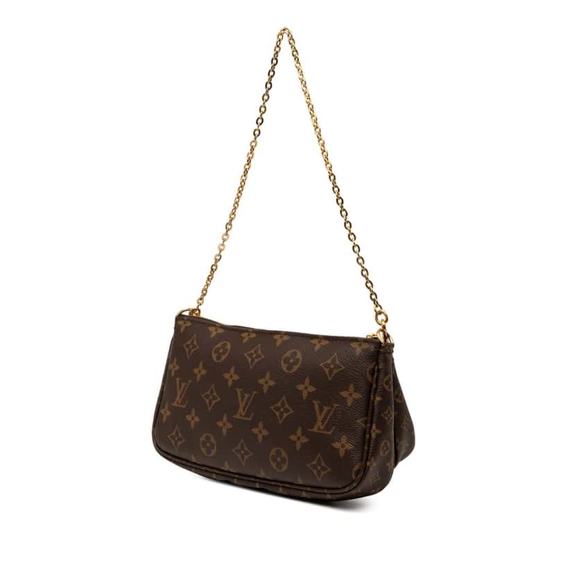Louis Vuitton Monogram Multi Pochette Accessoires Brown Very good condition - Back View