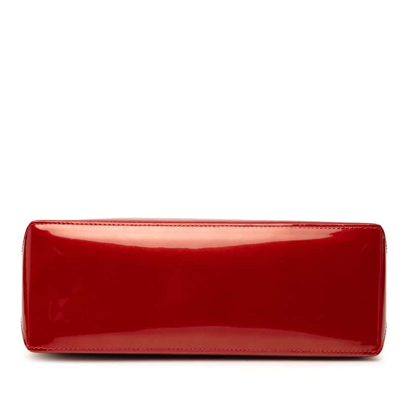 Louis Vuitton Monogram Vernis Wilshire PM Red Leather Very good condition - Inside View