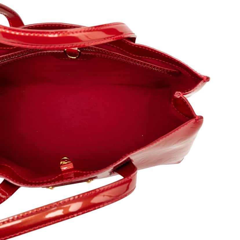 Louis Vuitton Monogram Vernis Wilshire PM Red Leather Very good condition - Model View