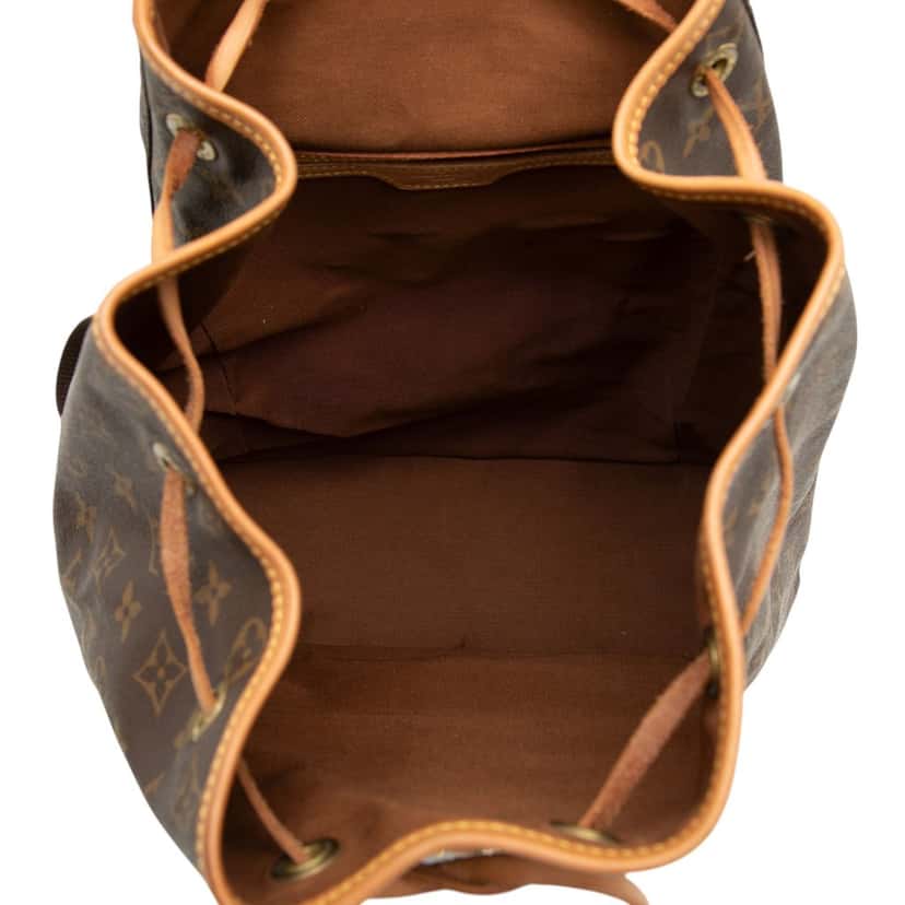 Louis Vuitton Monogram Montsouris GM Brown Good condition - Model View