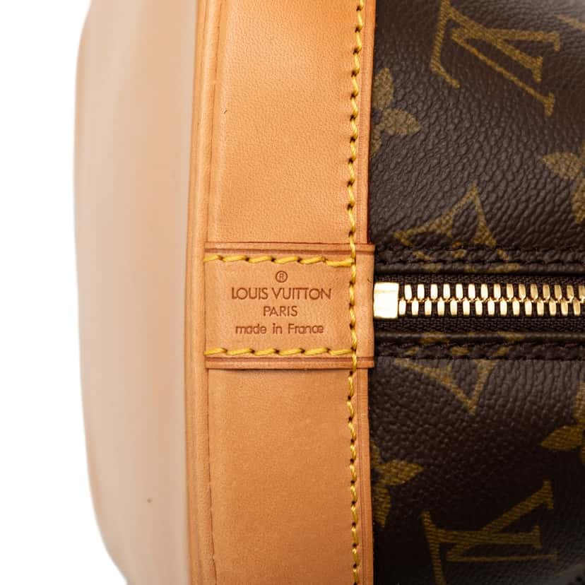 Louis Vuitton Monogram Alma PM Brown Very good condition - Box View