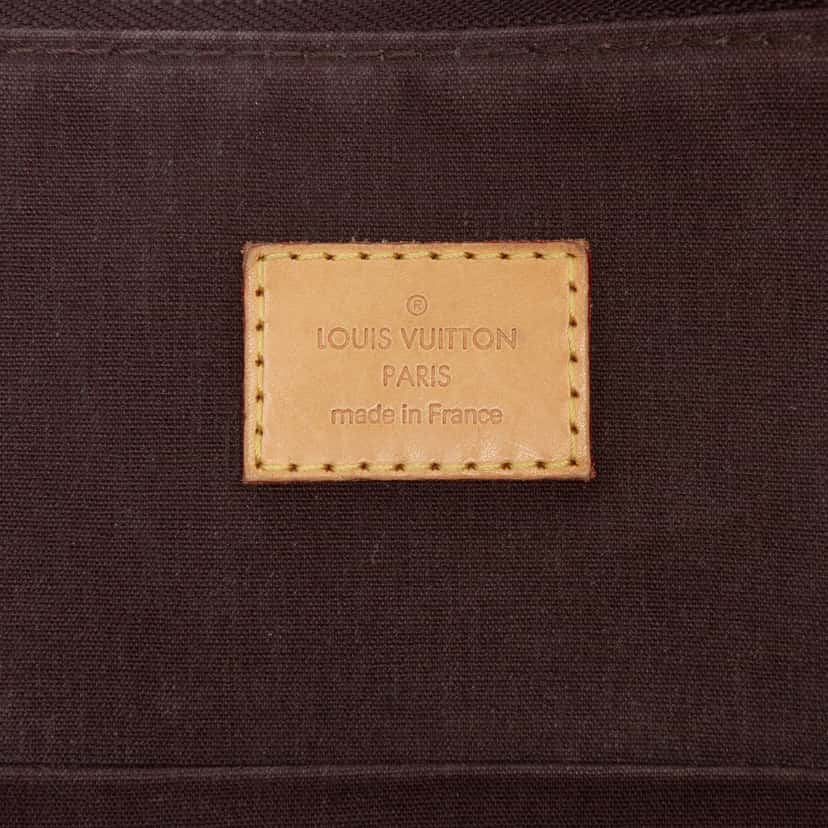 Louis Vuitton Monogram Vernis Bellevue GM Purple Leather Very good condition - Box View