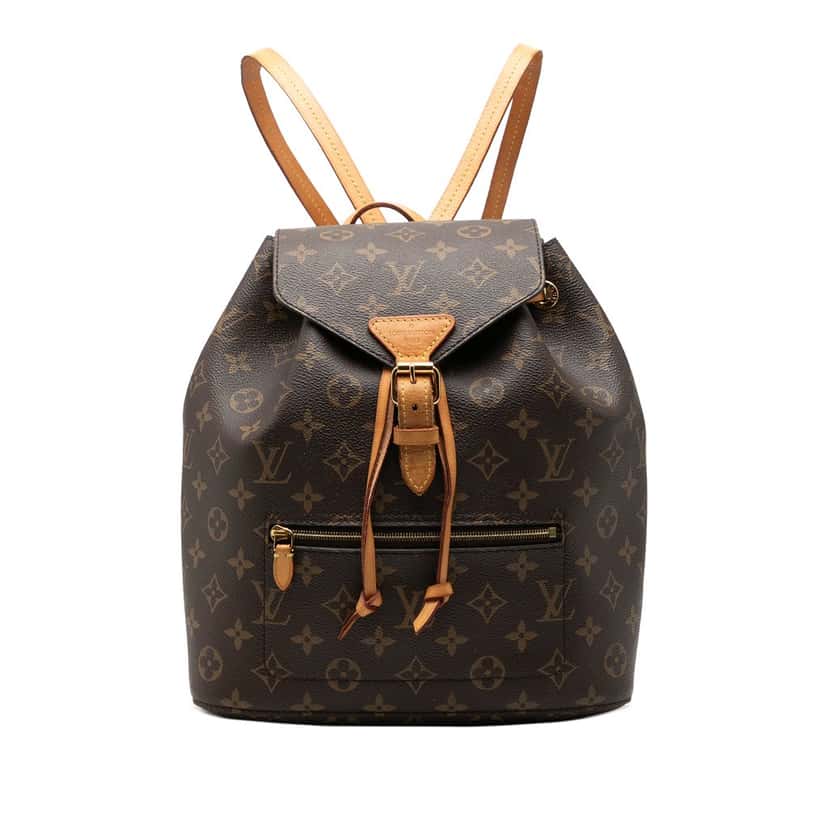 Louis Vuitton Monogram Montsouris Brown Good condition - Front View