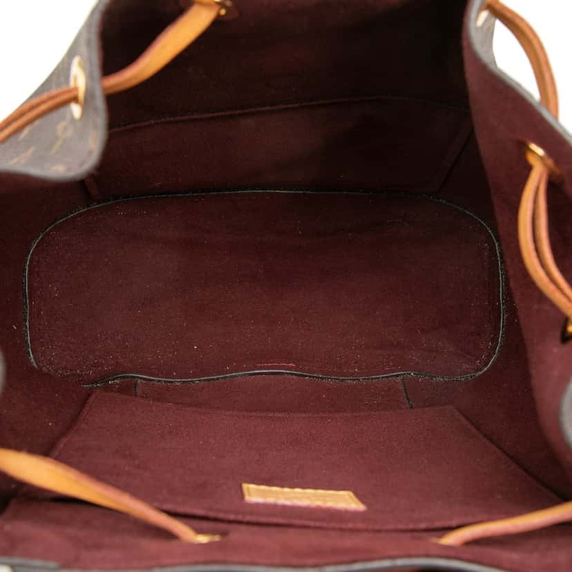 Louis Vuitton Monogram Montsouris Brown Good condition - Model View