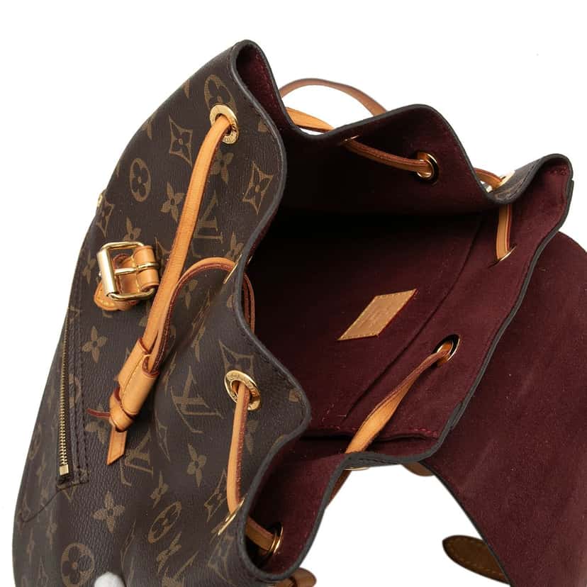 Louis Vuitton Monogram Montsouris Brown Good condition - Box View