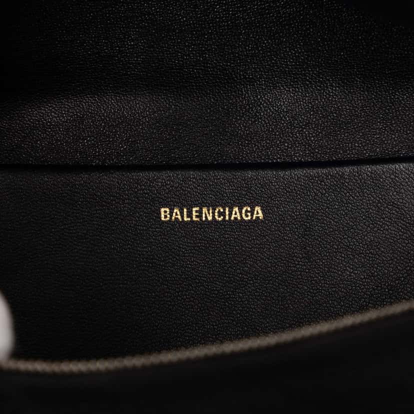 Balenciaga Canvas Souvenir XS Belt Bag Black Very good condition - Box View
