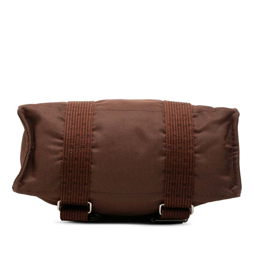 Hermès Canvas Herline Backpack MM Brown Very good condition - Inside View