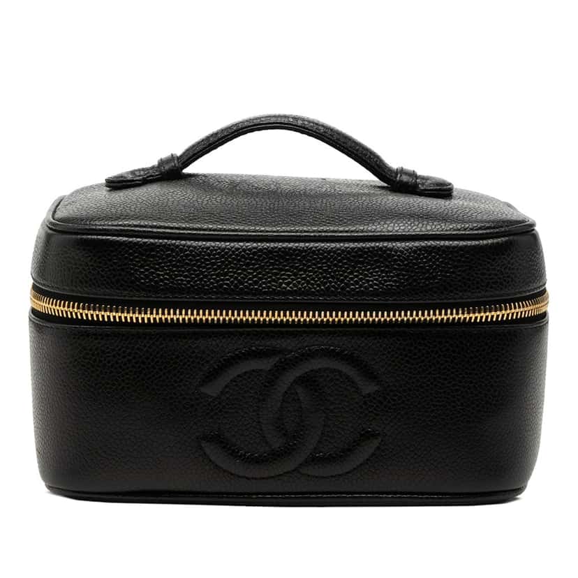 Chanel CC Caviar Vanity Bag