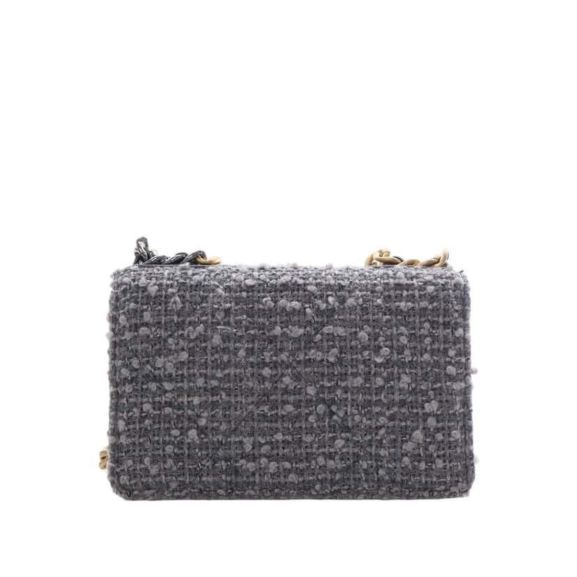 Chanel Tweed 19 Wallet On Chain Other Very good condition - Back View