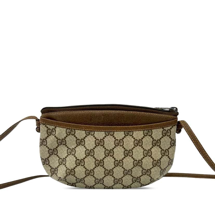 Gucci GG Supreme Crossbody Beige Very good condition - Back View