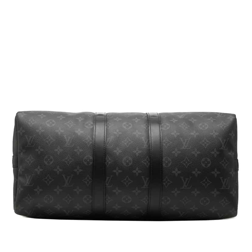 Louis Vuitton Monogram Eclipse Keepall Bandouliere 45 Black Very good condition - Inside View