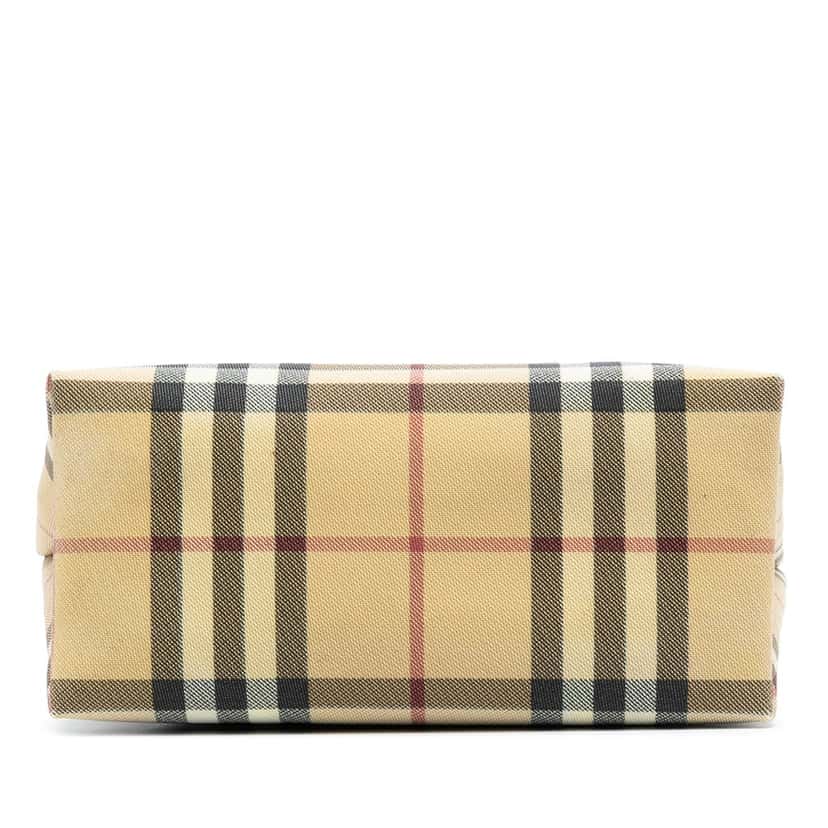 Burberry House Check Coated Canvas Handbag Beige Very good condition - Inside View