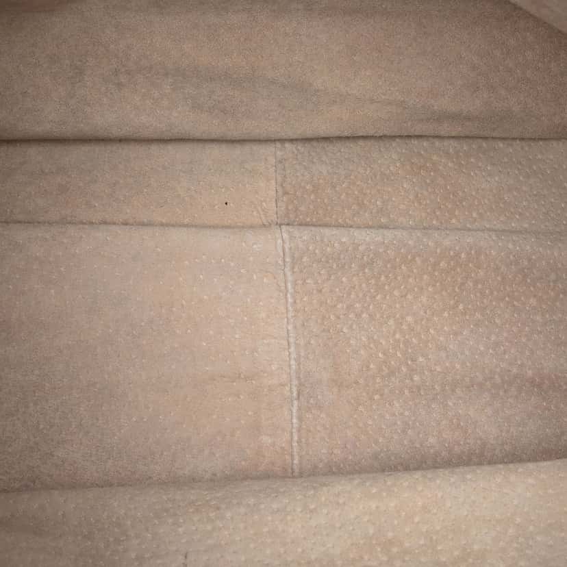 Prada Large Canvas Canapa Righe Striped Satchel Red Very good condition - Model View