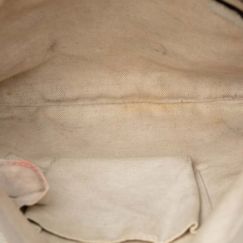 Gucci GG Canvas Web Mayfair Crossbody Beige Very good condition - Model View