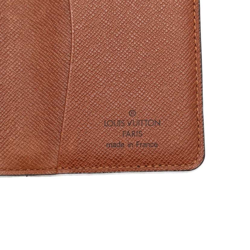 Louis Vuitton Monogram Pocket Organizer Brown Very good condition - Box View