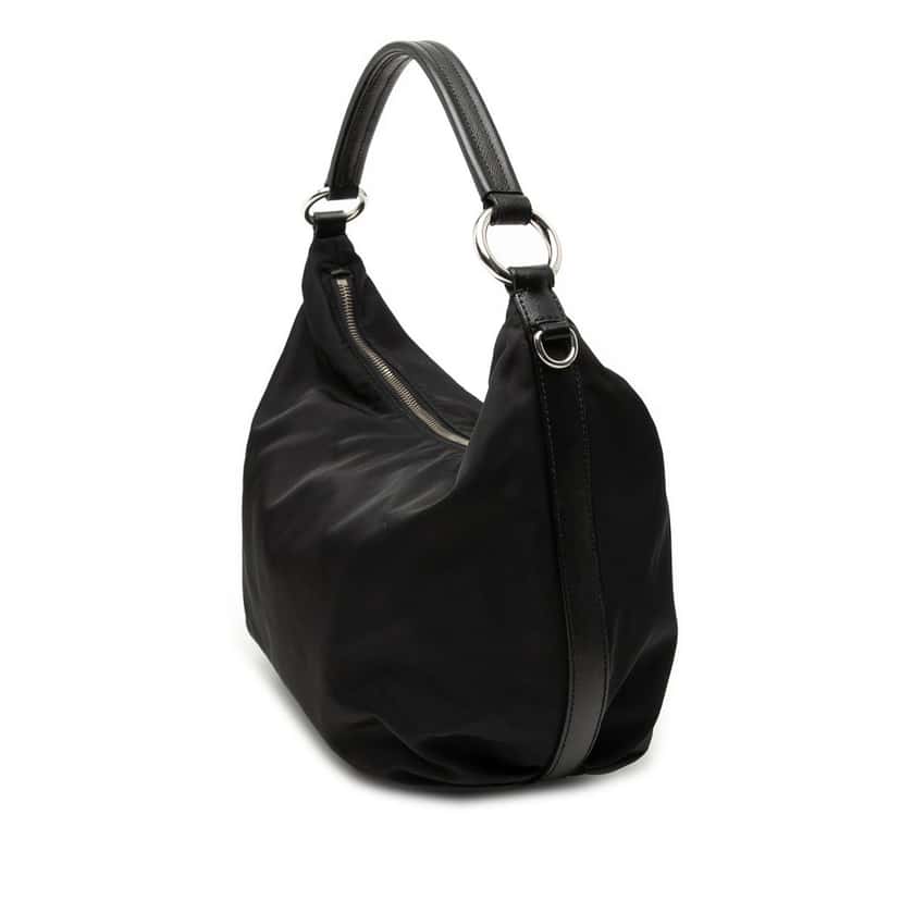 Prada Tessuto Hobo Black Good condition - Back View