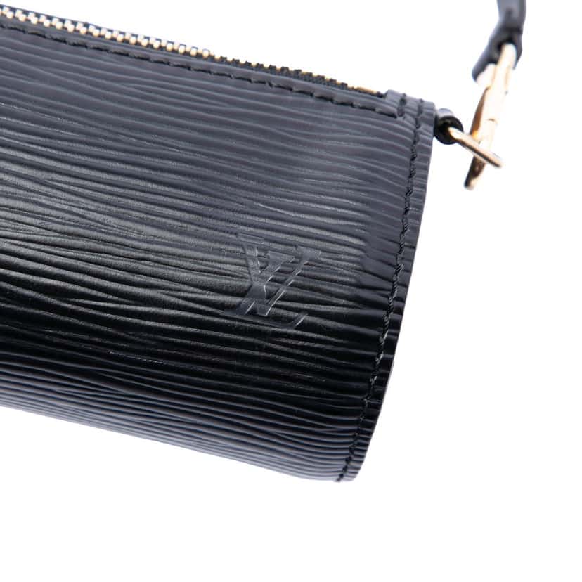 Louis Vuitton Epi Pochette Papillon Black Leather Very good condition - Box View