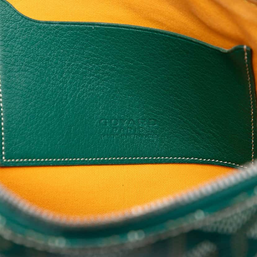 Goyard Goyardine Senat MM Green Very good condition - Box View