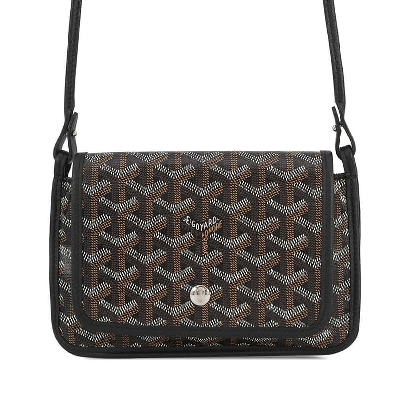 Goyard Goyardine Plumet Pocket Wallet Black Very good condition - Front View