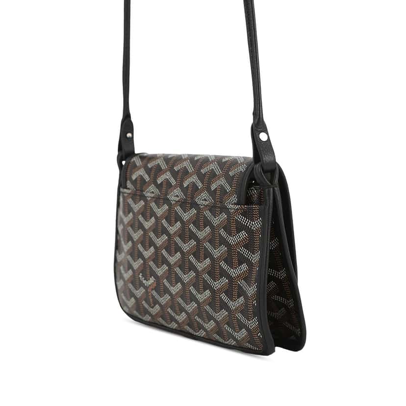 Goyard Goyardine Plumet Pocket Wallet Black Very good condition - Back View