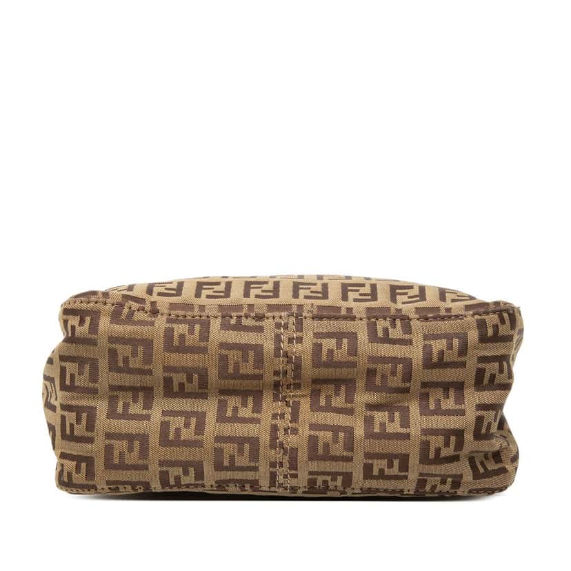 Fendi Zucchino Canvas Handbag Brown Very good condition - Inside View