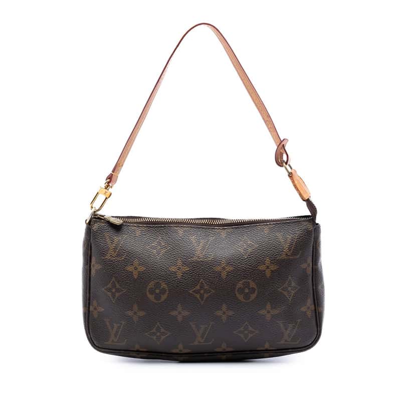 Louis Vuitton Monogram Pochette Accessoires Brown Very good condition - Front View