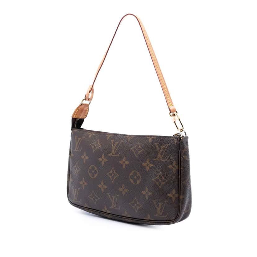 Louis Vuitton Monogram Pochette Accessoires Brown Very good condition - Back View