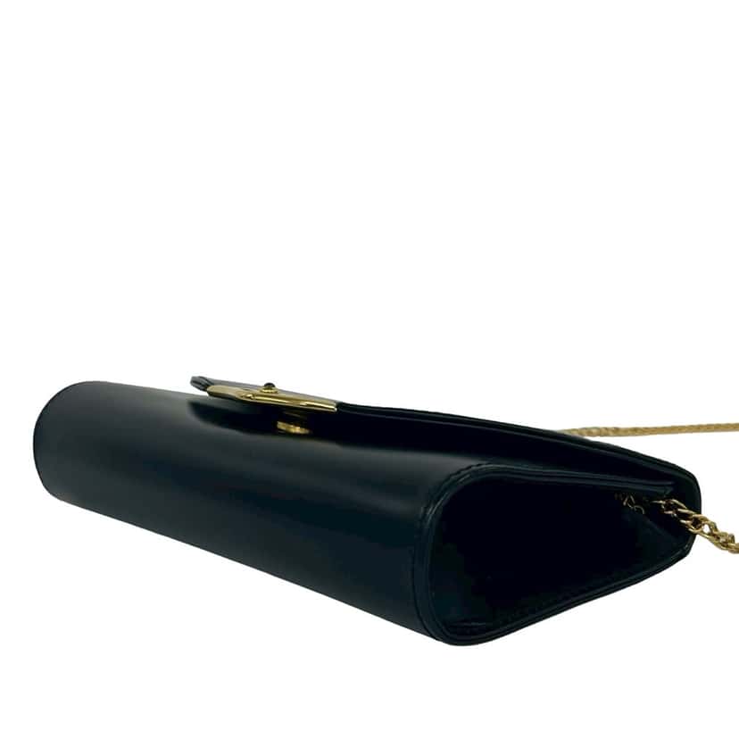 Cartier Leather Sapphire Chain Crossbody Blue Leather Very good condition - Model View