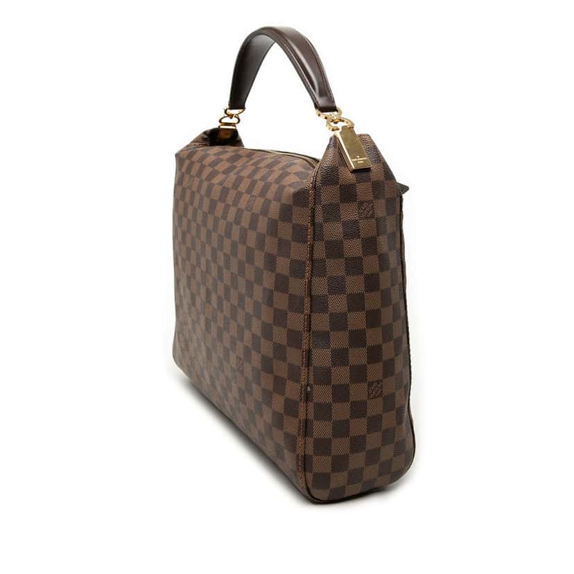 Louis Vuitton Damier Ebene Portobello GM Brown Very good condition - Back View
