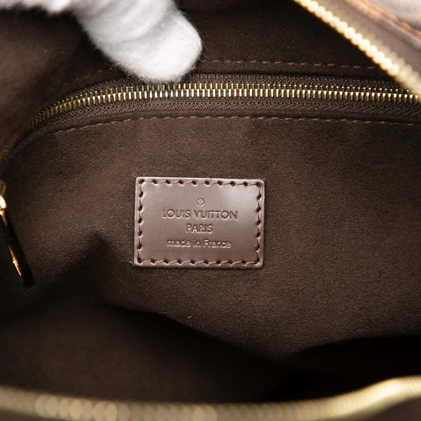 Louis Vuitton Damier Ebene Portobello GM Brown Very good condition - Box View