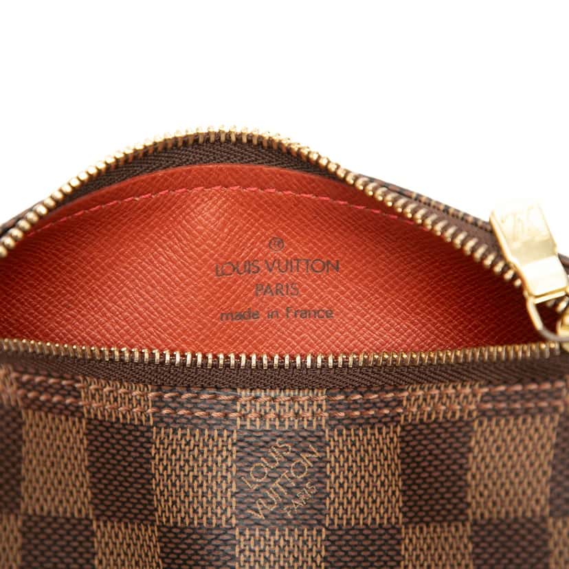 Louis Vuitton Damier Ebene Papillon Pochette Brown Very good condition - Box View