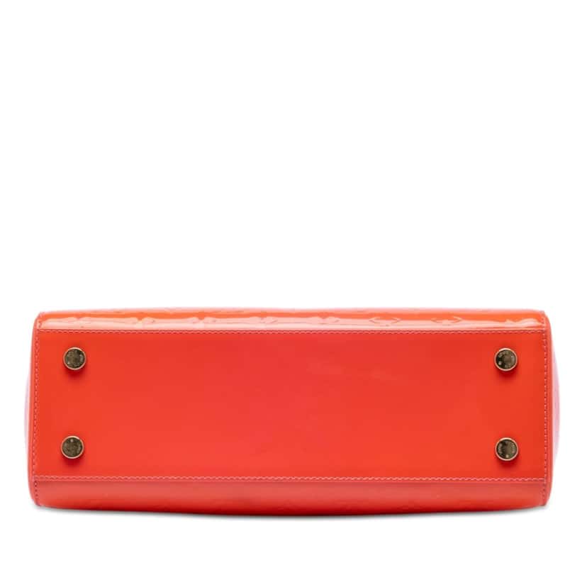 Louis Vuitton Monogram Vernis Brea MM Orange Leather Very good condition - Inside View