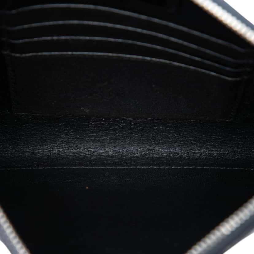 Prada Saffiano Clutch Blue Leather Very good condition - Model View