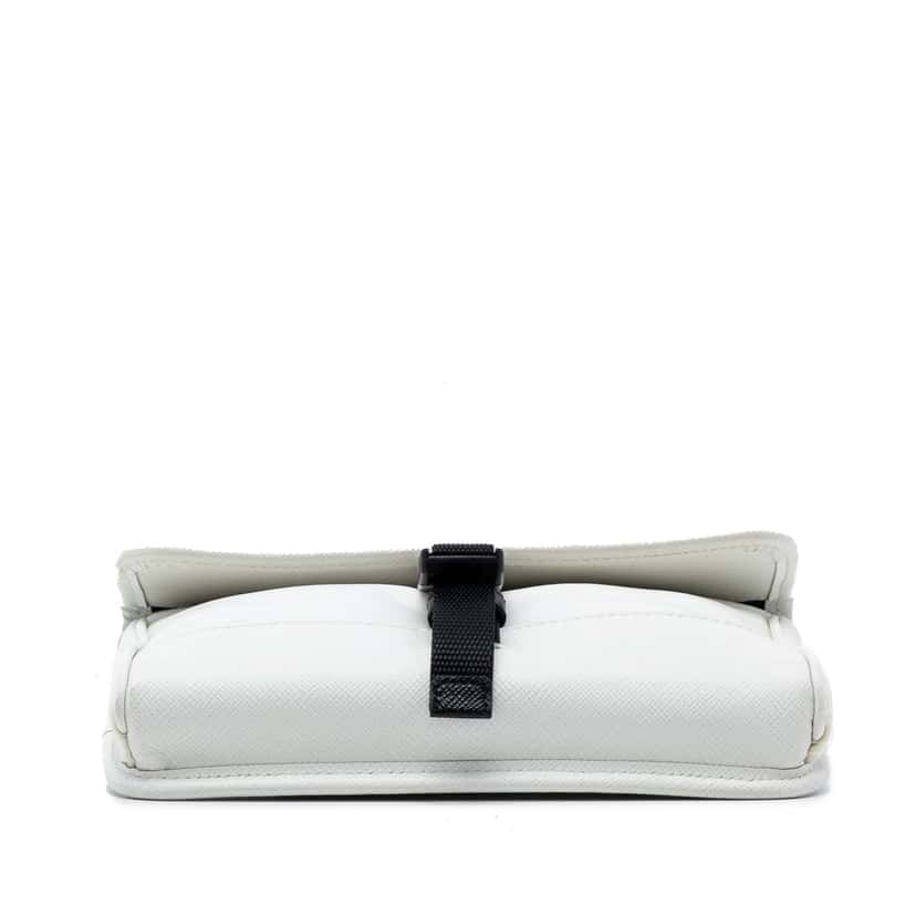 Prada Saffiano Trimmed Re Nylon Smartphone Case White Very good condition - Inside View