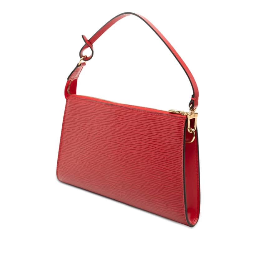 Louis Vuitton Epi Pochette Accessoires Red Leather Very good condition - Back View