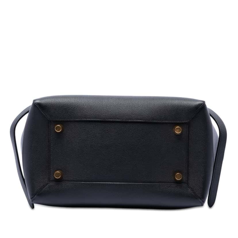 Celine Mini Grained Calfskin Belt Bag Black Leather Very good condition - Inside View
