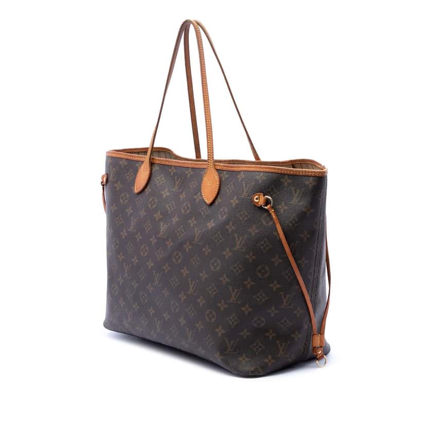 Louis Vuitton Monogram Neverfull GM Brown Very good condition - Back View