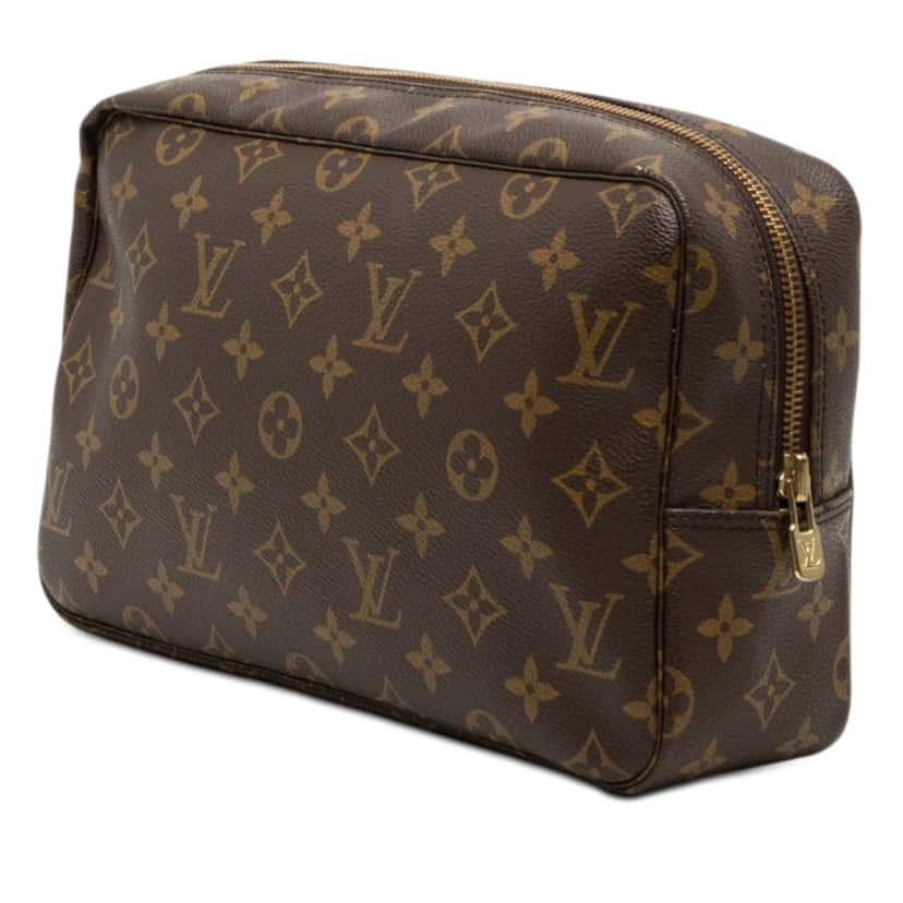 Louis Vuitton Monogram Trousse Toilette 28 Brown Very good condition - Back View