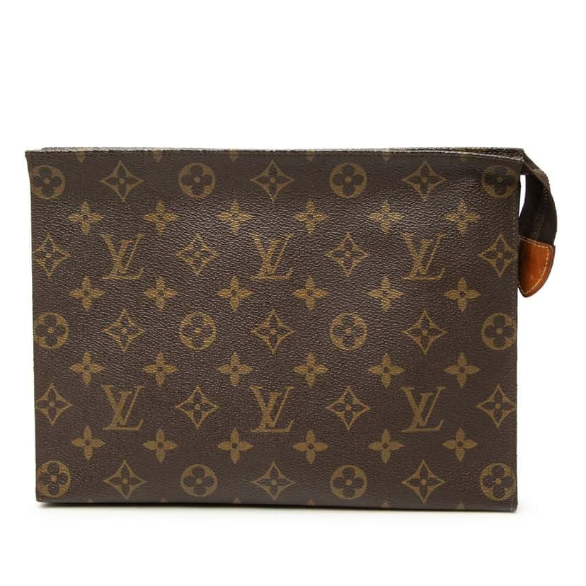 Louis Vuitton Monogram Toiletry Pouch 26 Brown Very good condition - Front View