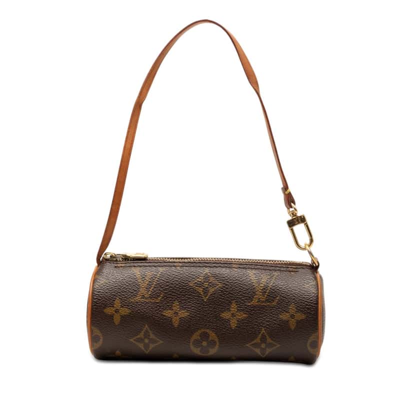 Louis Vuitton Monogram Papillon Pochette Brown Very good condition - Front View