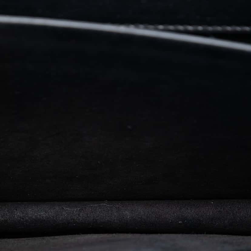 Saint Laurent Medium Calfskin Monogram Sunset Crossbody Black Leather Good condition - Model View